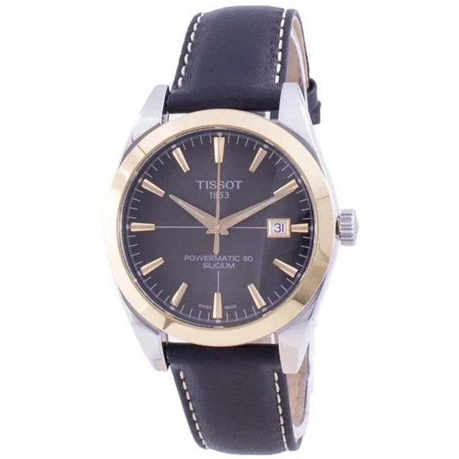 Gentleman Powermatic 80 Sizeilicium Automatic Men Watch, Black